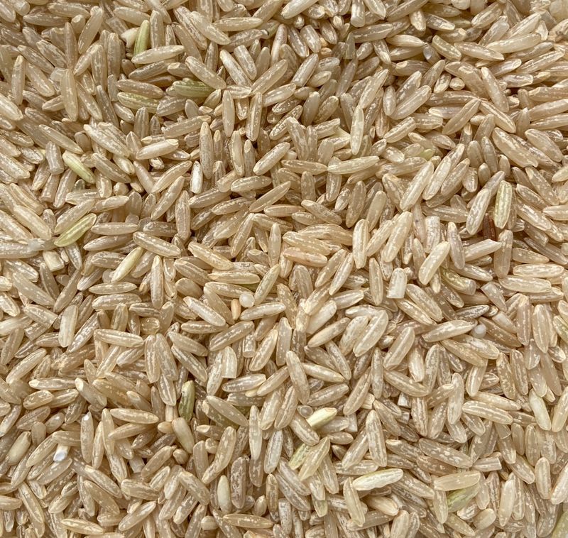 Brown long grain rice