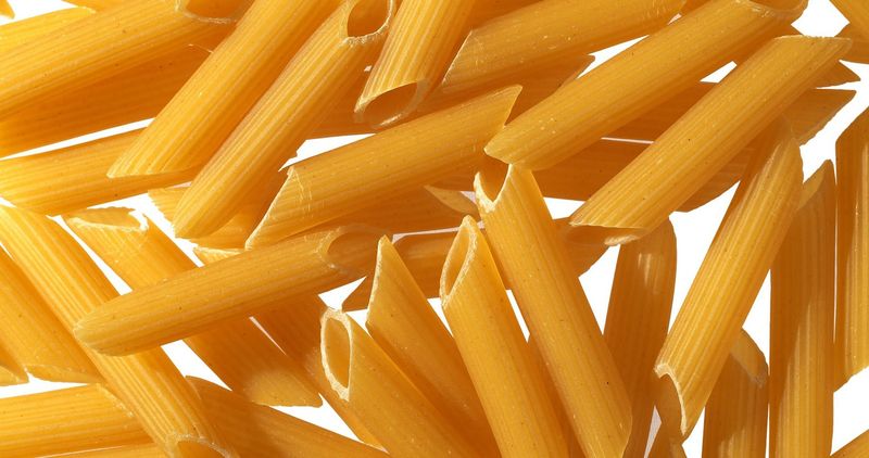 Organic white penne
