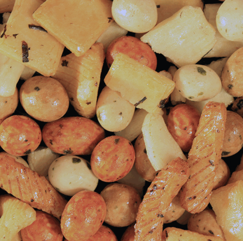 Japanese rice crackers