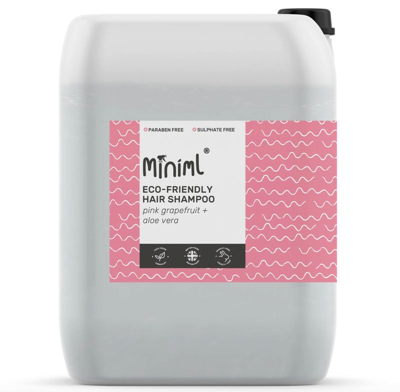 Pink grapefruit and aloe vera shampoo