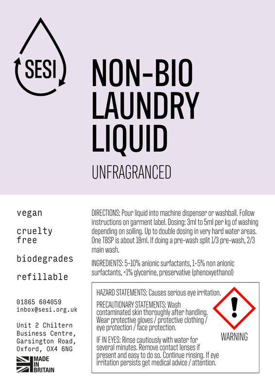 SESI Non-bio laundry liquid SESI Non-bio laundry liquid