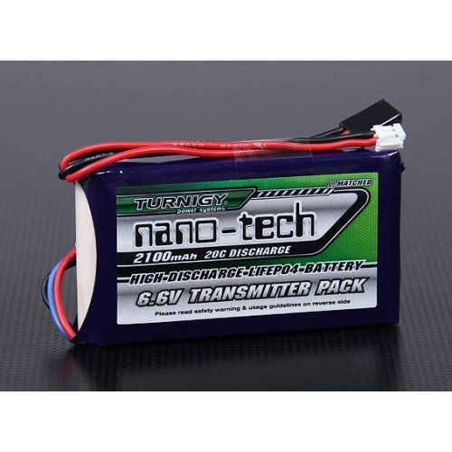 Turnigy nano-tech 2000mAh 6.6v LiFePo4 Transmitter Pack