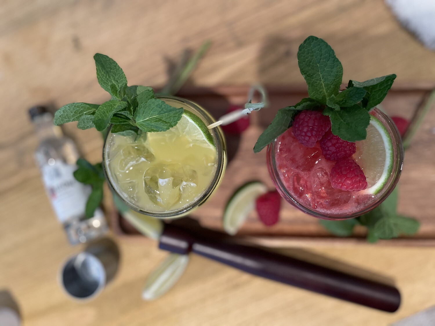 Pick two cocktails (makes 2 servings of each cocktail - 4 drinks in total). Pick two cocktails (makes 2 servings of each cocktail - 4 drinks in total).
