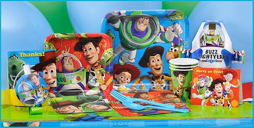Cumpleaños Tema Toy Story 3 Party Supplies