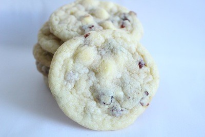 White Chocolate Cranberry Cookies