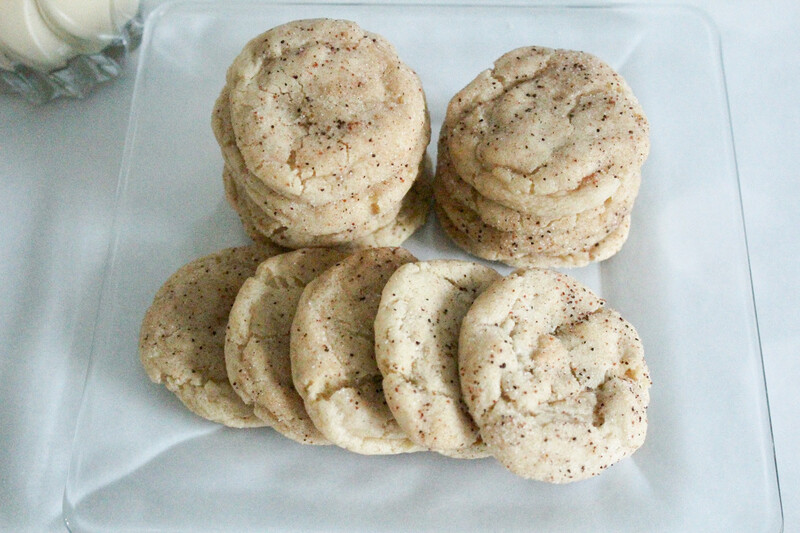 Eggnog Snickerdoodles Cookies