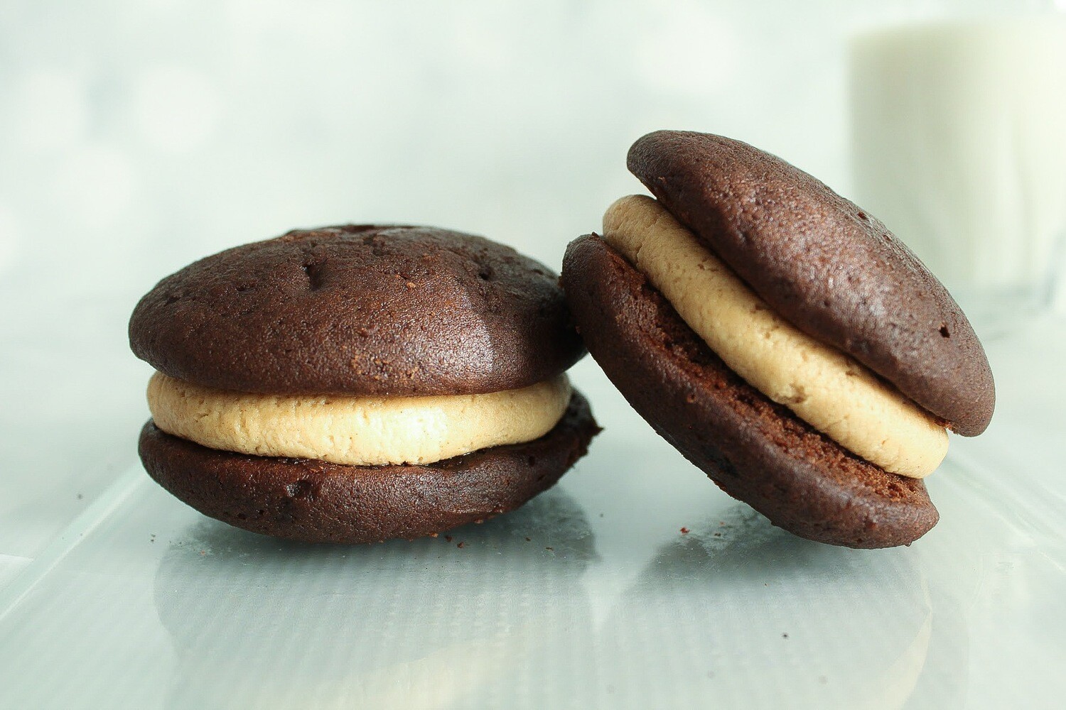Peanut Butter Cream Whoopie Pies Dozen