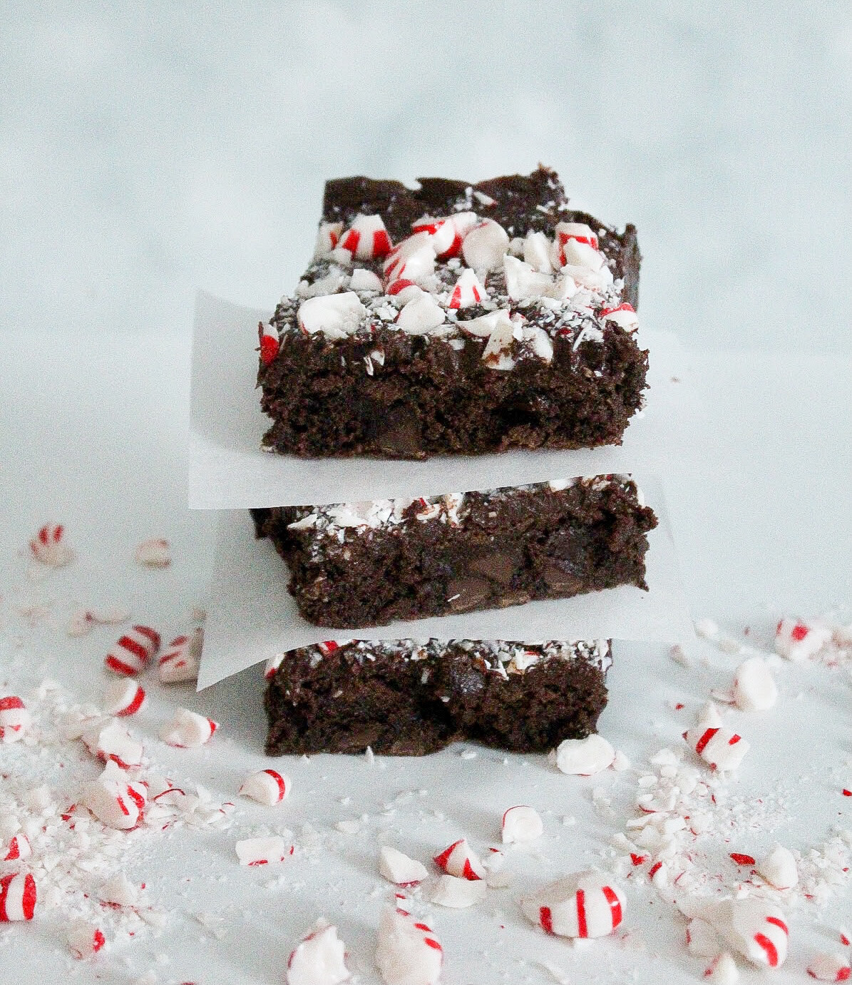 Fudgy Peppermint Brownies