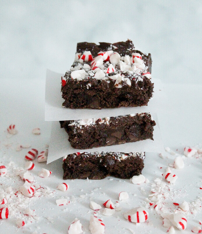 Fudgy Peppermint Brownies