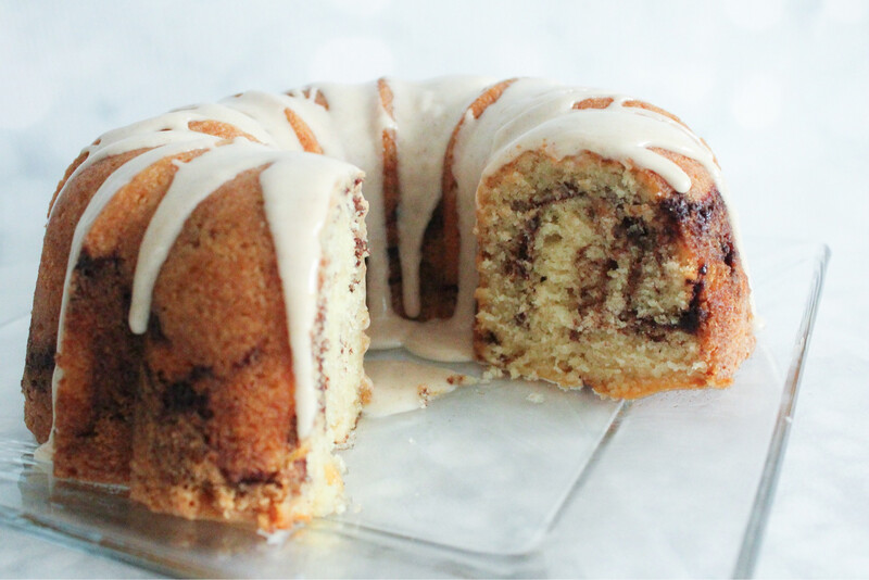 Cinnamon Roll Pound Cake