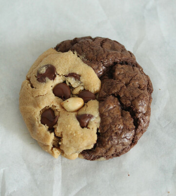 Chocolate Peanut Butter Cookie Duos