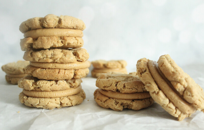 Jumbo Peanut Butter Sandwich Cookies