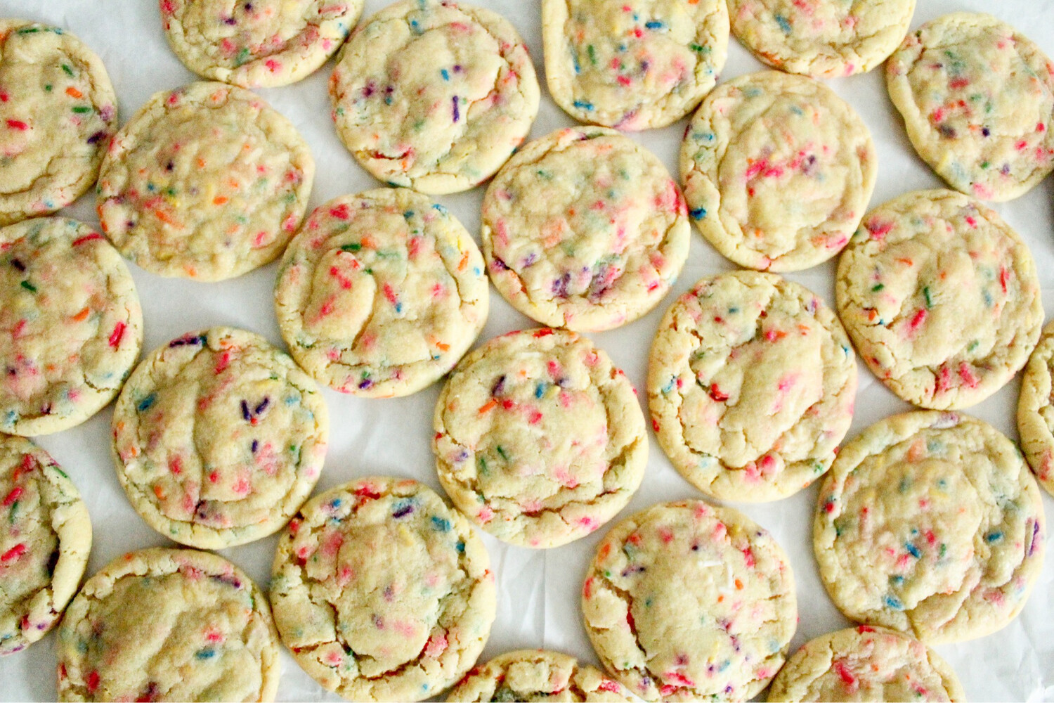 Soft Baked Funfetti Cookies