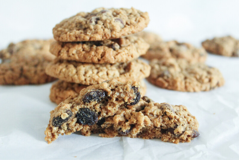 Chocolate Chip Oatmeal Raisin Cookies