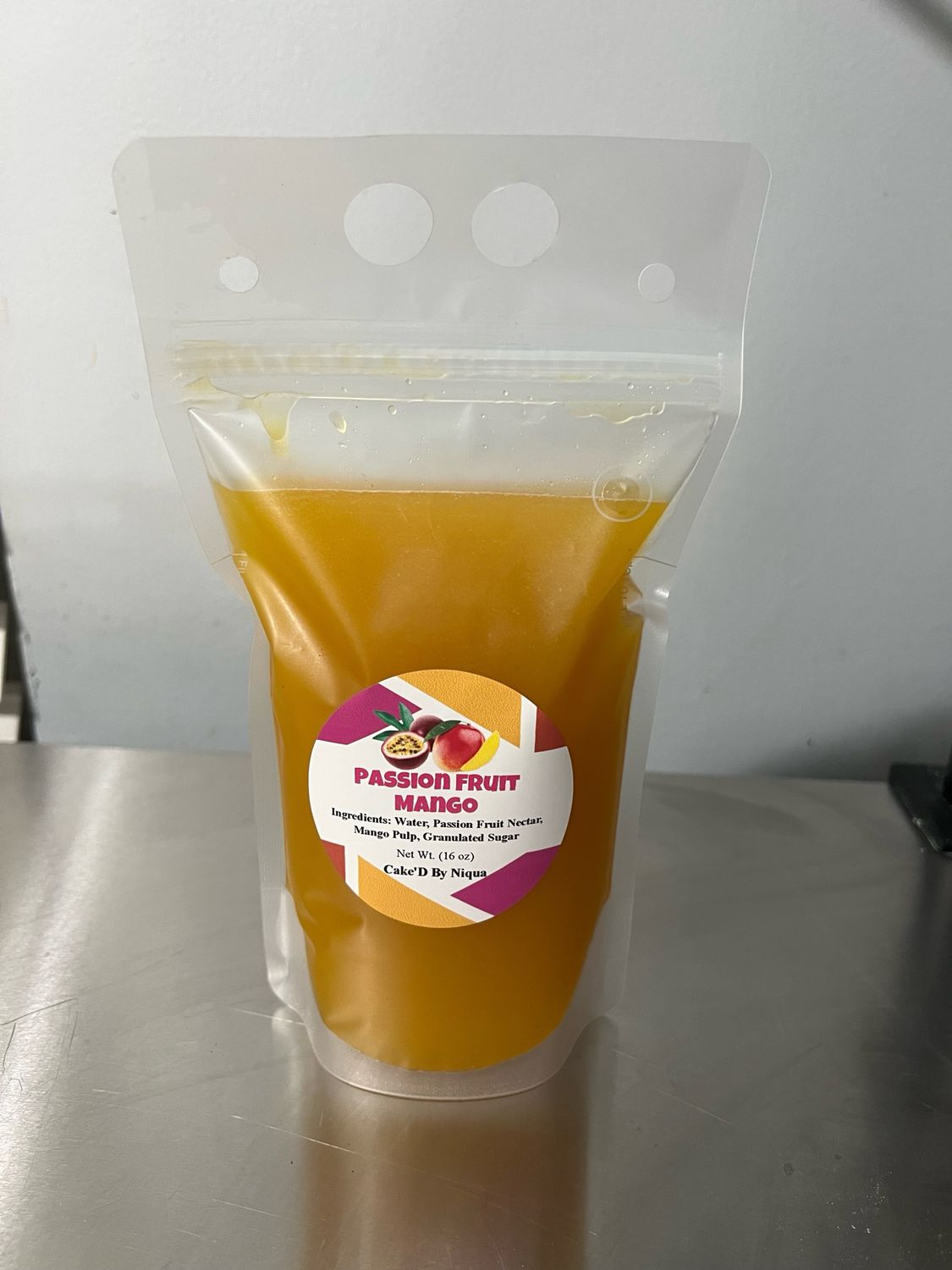 Passion Fruit Mango Juice