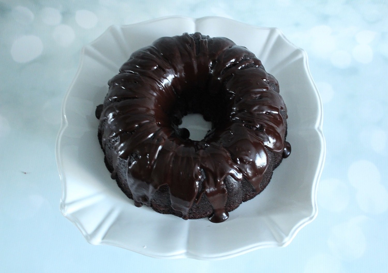 Triple Chocolate Bundt Cake