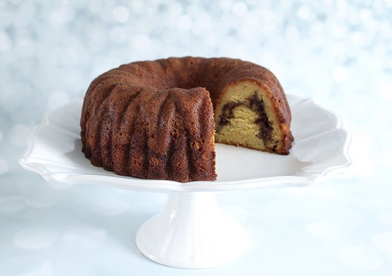 Cinnamon Swirl Rum Cake