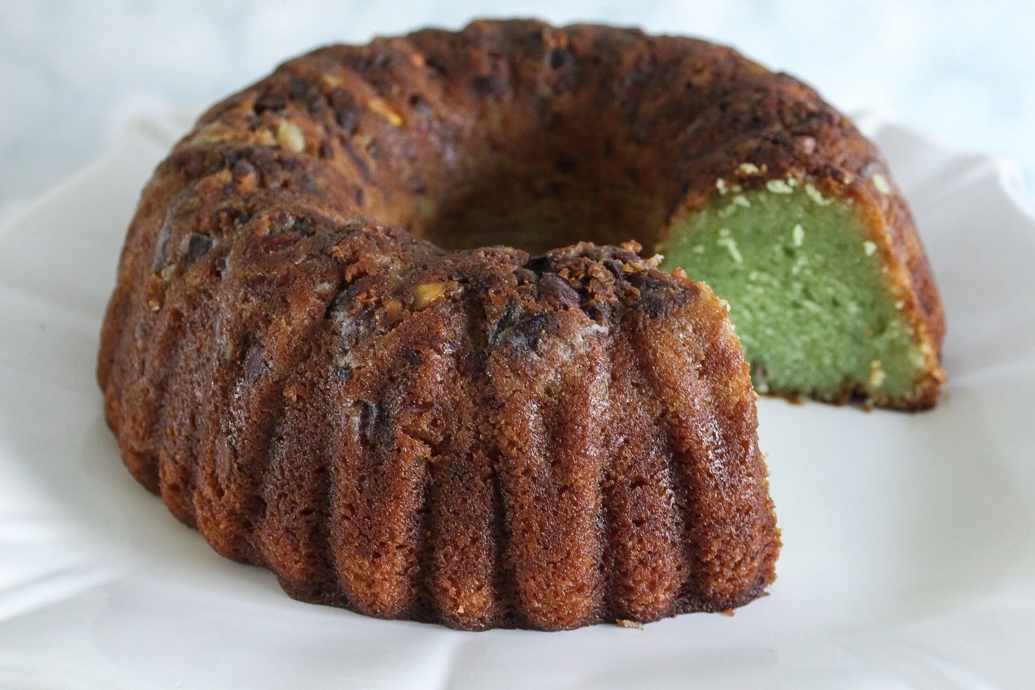 Pistachio Rum Cake