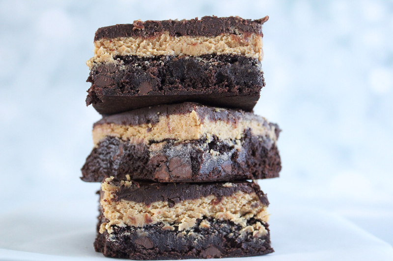 Fudgy Peanut Butter Cup Brownies