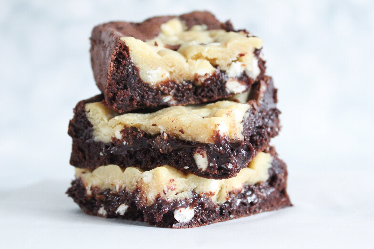 White Chocolate Macadamia Nut Cookie Brownies