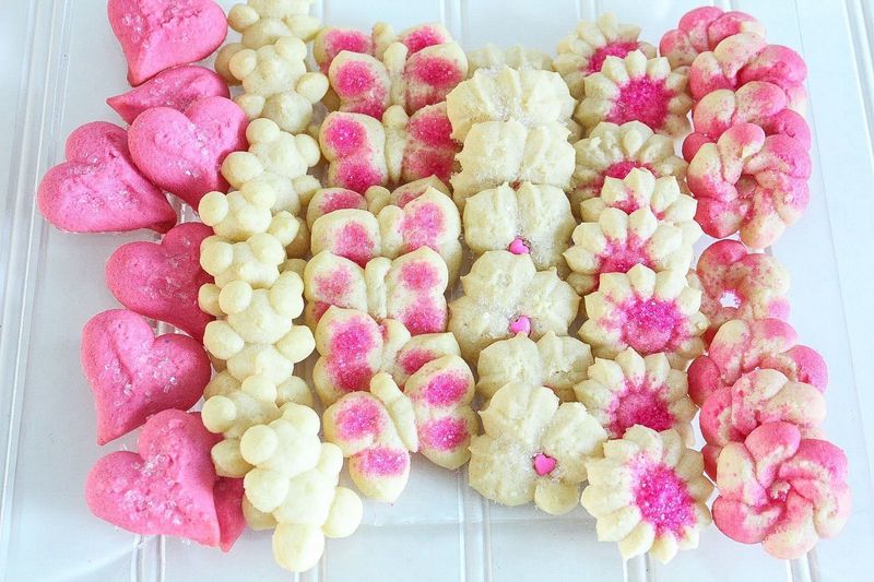 Butter Spritz Cookies 6 Dozen