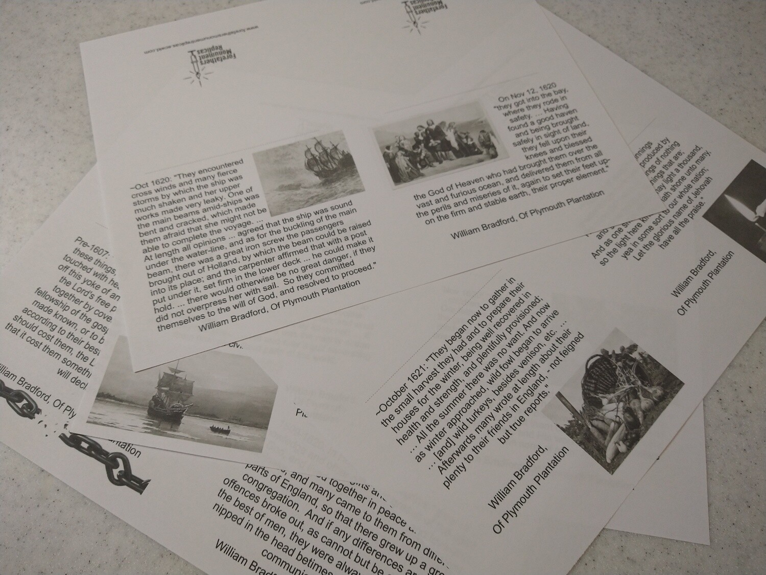Pilgrim Thanksgiving Standups (Download)