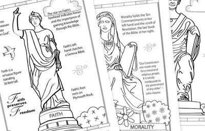 Matrix of Liberty Coloring Pages