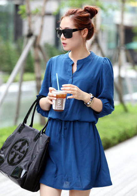 FV77-181880813 // Vestido Azul