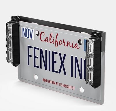 Feniex / Fusion-S License Plate Bracket