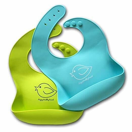 Happy Healthy Parent Silicone Baby Bibs