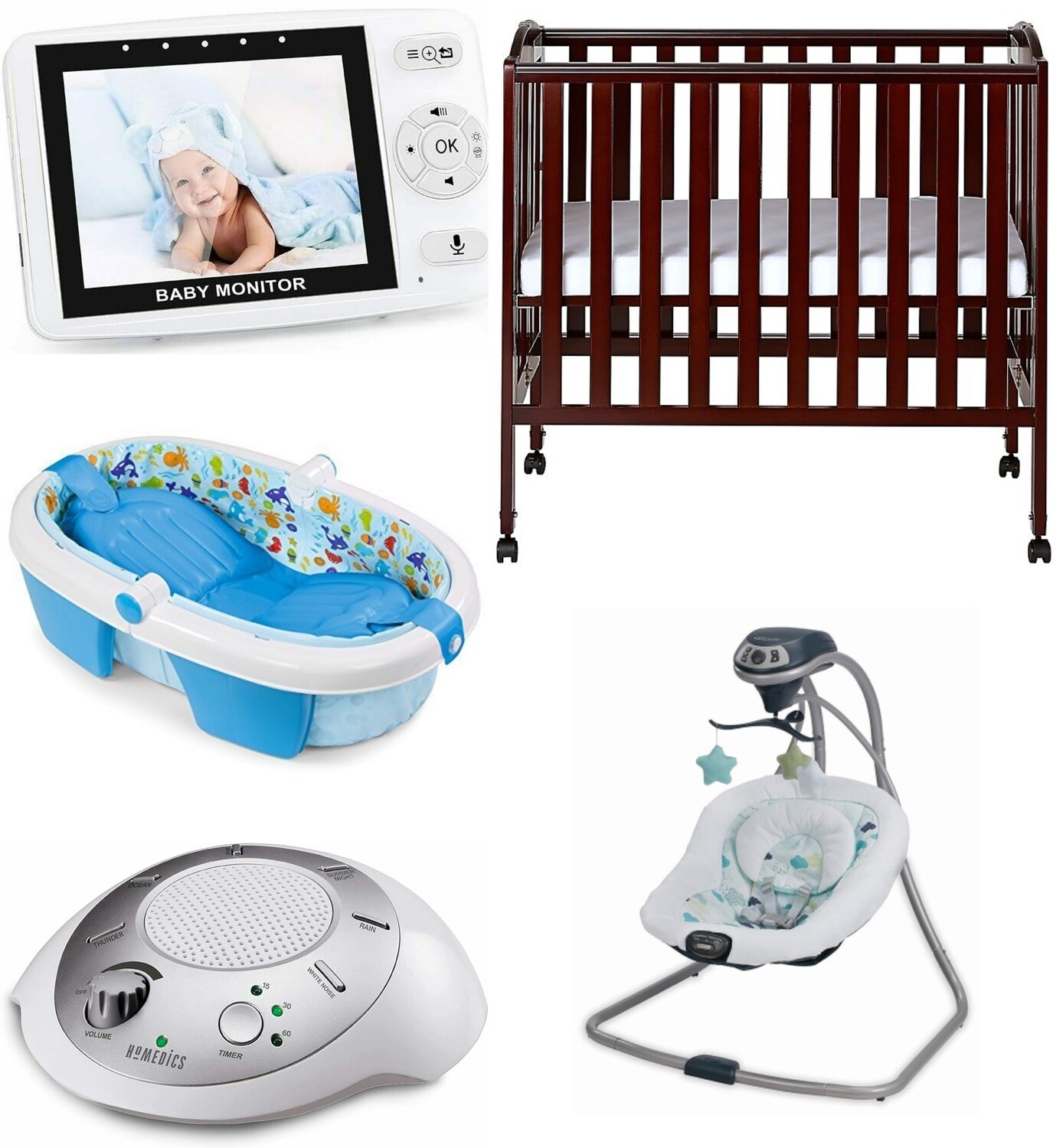 Baby&#39;s Needs Met - Mini Crib