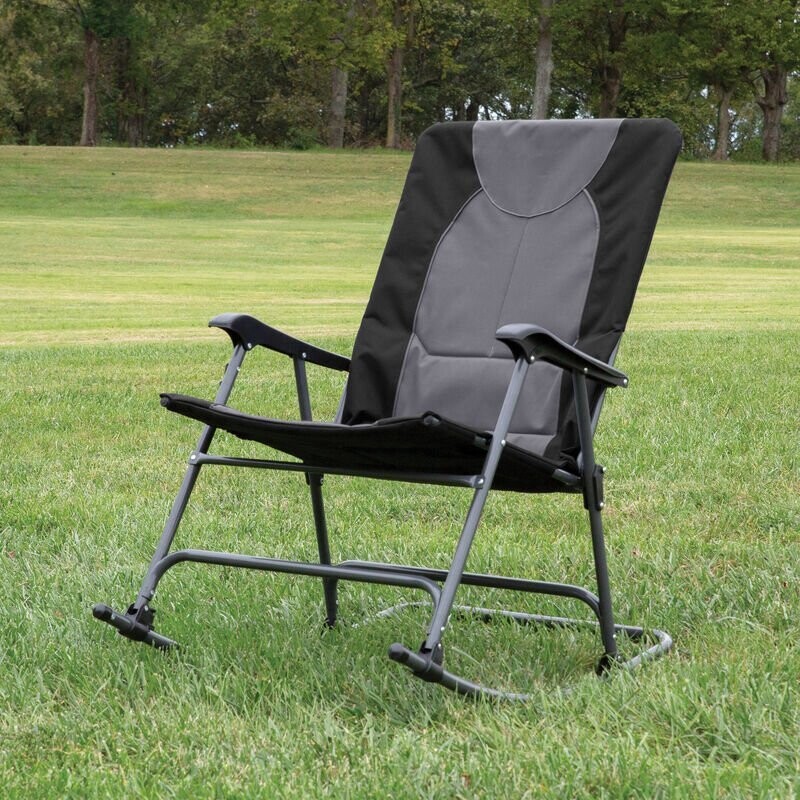 Folding Padded Rocking Chair