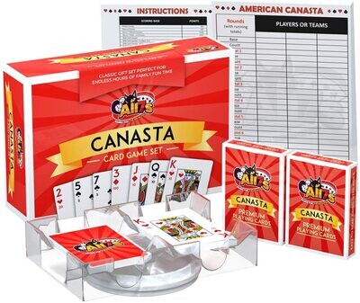 Canasta Card Game Set