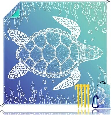 Beach Blanket - Turtle