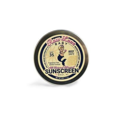 Raw Love Baby Sunscreen