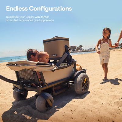 Veer All-Terrain Beach Cruiser Wagon - 4 seat