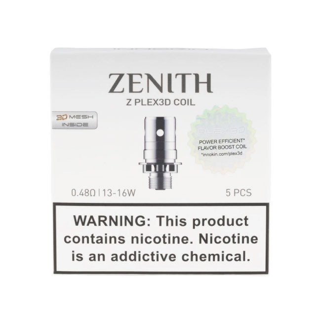 INNOKIN RESISTENZA ZENITH Z PLEX 3D 0,48OHM (5 PEZZI)