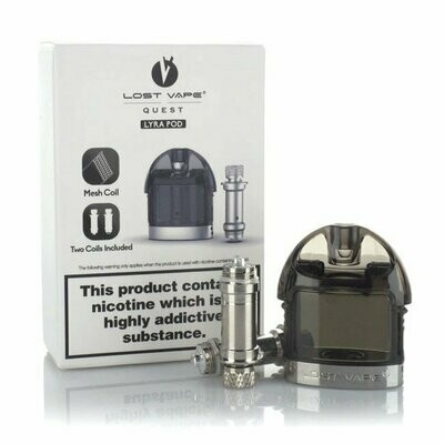 LOST VAPE POD LYRA 2ML BLACK + 2 RESISTENZE
