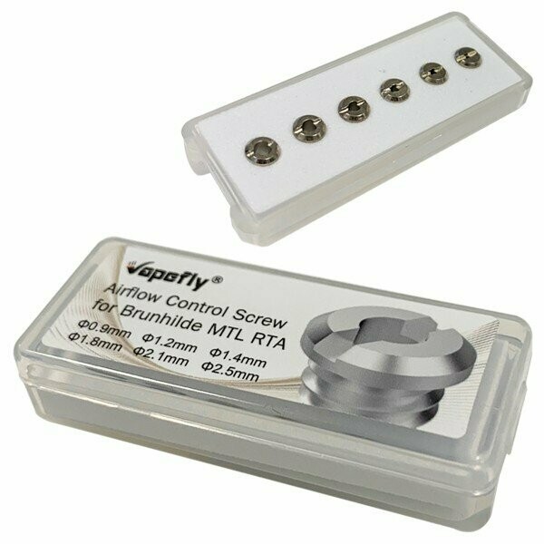 SET VITI PER REGOLAZIONE FLUSSO D'ARIA - BRUNHILDE MTL RTA