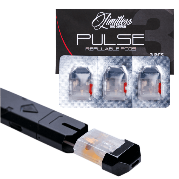 3PZ POD DI RICAMBIO PER PULSE STARTER KIT - LIMITLESS