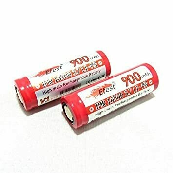 BATTERIA IMR 16500 900mAh 18A Flat Top - Efest