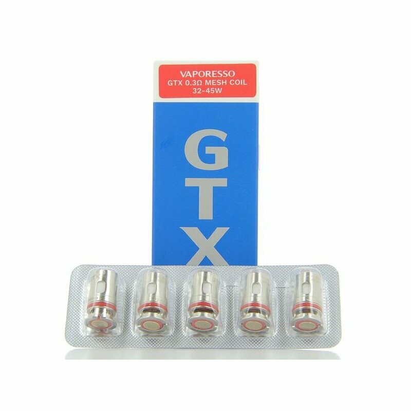 CONFEZIONE DA 5 RESISTENZE GTX VAPORESSO