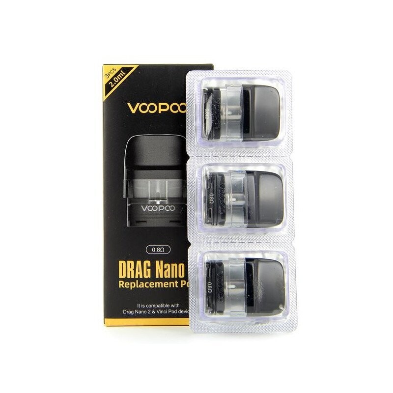POD 2ML DRAG NANO 2 VOOPOO (3 PEZZI)