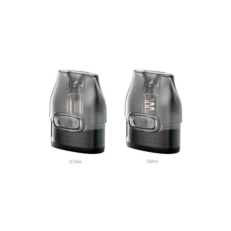 2 PODS 3ML V.THRU VOOPOO