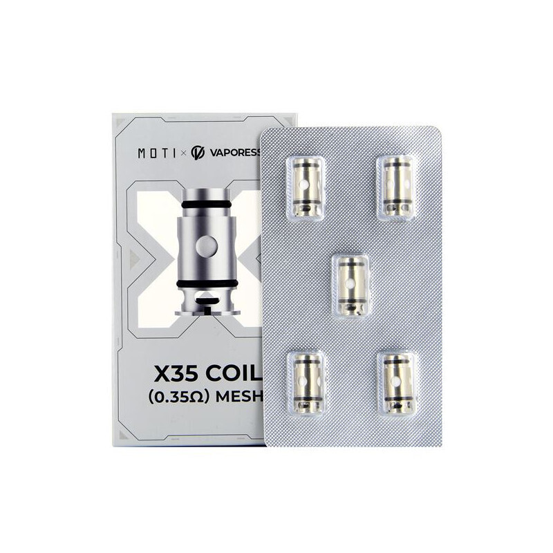 CONFEZIONE DA 5 COIL 0.35OHM X35 MOTI