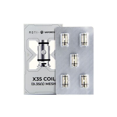 CONFEZIONE DA 5 COIL 0.35OHM X35 MOTI