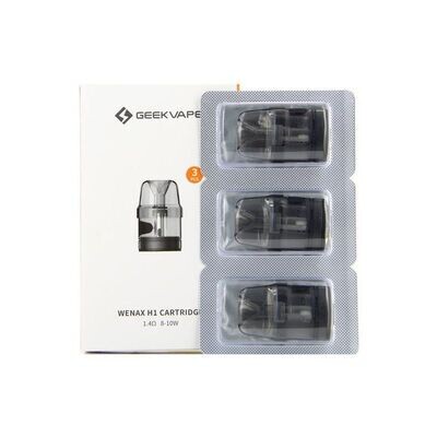 CONFEZIONE DA 3 POD 2,5ML WENAX H1 GEEKVAPE CONFEZIONE DA 3 POD 2,5ML WENAX H1 GEEKVAPE