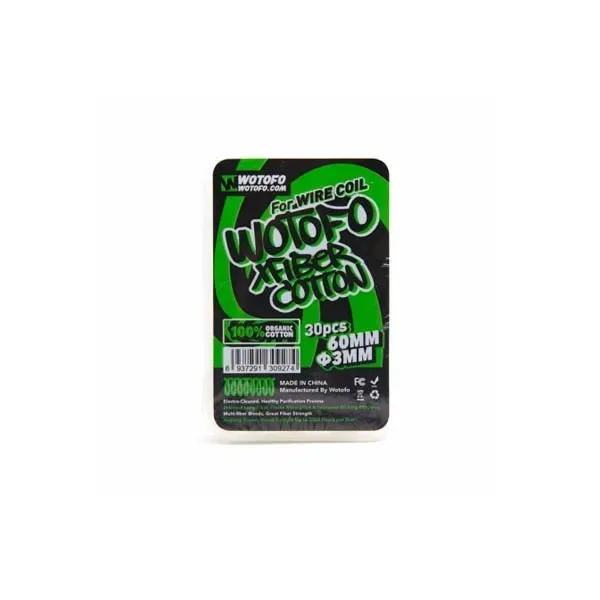 Xfiber Cotton for Wire Coil (30pcs) - Wotofo
