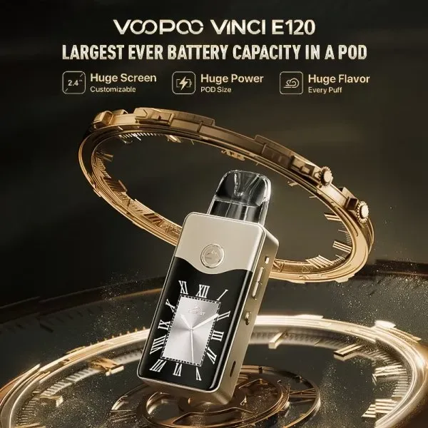 Kit Pod Vinci E120 - Voopoo Kit Pod Vinci E120 - Voopoo