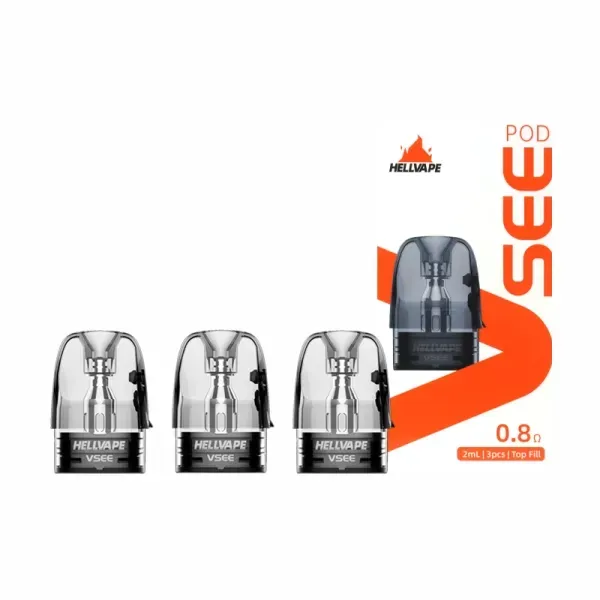 Pod Ricambio VSEE One 0.6/0.8Ω 2ml (3pz) - Hellvape